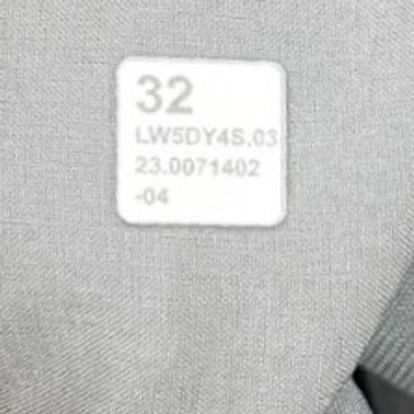 NWT LULULEMON City Sleek 5 Pocket Wide Leg Pant Full Length Silver Drop, Size 32 - Picture 13 of 13